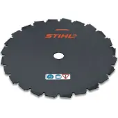 Stihl 41127134203, Bürstenschneider-Klinge, Schwarz, Stahl, 1 Stück(e)