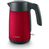 Bosch TWK7L464 Elektrischer Wasserkocher 2400 W 1,7 l Rot