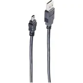 Shiverpeaks BASIC-S USB 2.0 Mini Kabel USB-A - 5 Pol USB-B