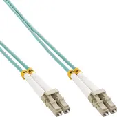 InLine LWL Duplex Kabel, LC/LC, 50/125µm, OM3, 50m, 50 m, OM3, LC, LC