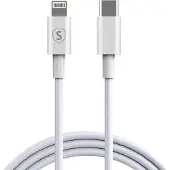 Sign USB-C-auf-Lightning-Kabel 2,4 A, 0,25 m - Weiß