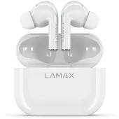 Lamax Clips1, True Wireless Stereo (TWS), Anrufe/Musik/Sport/Alltag, 20 - 20000 Hz, 43 g, Kopfhörer, Weiß