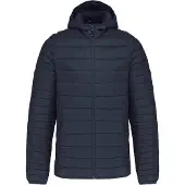 Kariban Leichte Herren-Steppjacke mit Kapuze