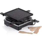 kela Raclette/Grill Genf Aluminiumguss schwarz 4 Personen 21,5x21,5x12,0cm KL-10048