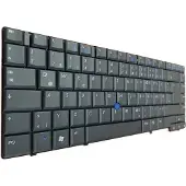 T-ProTek DEUTSCHE - Schwarz + Mausstick Tastatur für HP Compaq 6910p Business (GH715AW)