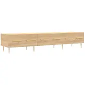 Syfax TV-Schrank Sonoma-Eiche 150x36x30 cm Holzwerkstoff