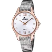 Lotus Damen Uhr Classic Elegant Edelstahl Armbanduhr silber UL18824/1