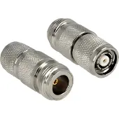 DeLOCK 88855, RP-TNC, Metallisch, Messing, Nickel, 35,8 mm, 16 mm, 16 mm