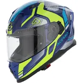 Acerbis X-Way Graphic Blau Gelb Integralhelm Größe XS