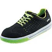 Atlas Sicherheitsschuh SCHUHE "A240" Gr. 47, schwarz (schwarz, grün), 47, Obermaterial: 100% Textilmaterial TEXMAT., Schuhe, Sicherheitsschuh