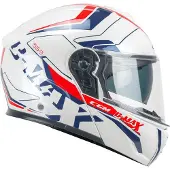 Cgm Modular Helm 569G C-MAX City Blau Weiß Rot Glänzend größe S