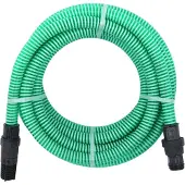 Syfax Saugschlauch mit PVC-Anschlüssen Grün 1" 7 m PVC