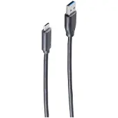 Shiverpeaks USB Kabel, 3.1 C-Stecker - 3.0 A-Stecker, 1,0m