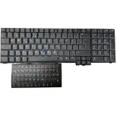 T-ProTek Tastatur Keyboard Maus-stick mit Deutsche Aufkleber Kompatibel für HP Compaq nw9420