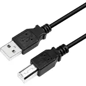 Logilink CU0009B, 5 m, USB A, USB B, USB 2.0, 0,48 Gbit/s, Schwarz