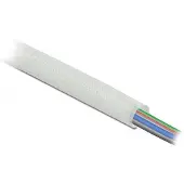 DeLOCK 18932, Geflochtener Schlauch, Fiberglas, Weiß, 1 Stück(e)