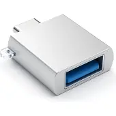 Satechi USB-C auf USB-A Adapter, Silber