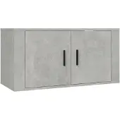 Syfax TV-Wandschrank Betongrau 80x34,5x40 cm