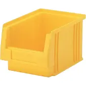 LA-KA-PE Sichtlagerkasten PLK 230 x 150 x 125 mm PP gelb bis 13 kg 2,7 l Gr. 3
