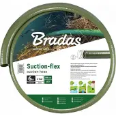 Bradas 6 m Saug- und Förderschlauch mit Stahlspirale | Suction-Flex 50 mm