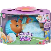 Mattel Mein Schmuse Schmetterlings-Baby (23 cm), mit Plüschflügeln, blau