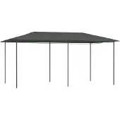 Syfax Pavillon 2,98x5,3x2,59 m Grau 160 g/m²