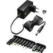 Goobay Universal-Netzteil (3 V - 12 V, max. 12 W / 1,0 A), 1.8 m