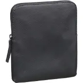 Leonhard heyden Leder Umhängetasche Den Haag Shoulder Bag Black schwarz