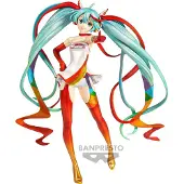 Banpresto Hatsune Miku Racing Chronicle Racing Miku 2016 Figur Mehrfarbig Mehrfarbig One Size