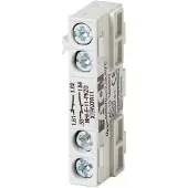 Eaton 082882 Normal-Hilfsschalter, NHI-E, 1 S, 1 Ö, frontseitig anbaubar, Schraubklemmen NHI-E-11-PKZ0