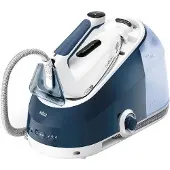 Braun CareStyle 5 IS5245BL, Dampfbügelstation mit Druckdampf, 2400 W, 480 g/min, Eloxalsohle, 7 bar, 2 l