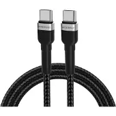 Wozinsky WNBCC1 USB-C / USB-C PD 65W Kabel 1 m - Schwarz