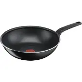 Tefal Simply Clean B5671953, Rund, Wok-/Bratpfanne, Schwarz, Titan, Aluminium, 3,6 l