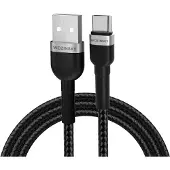 Wozinsky 5907769308727, 2 m, USB C, USB A, USB 2.0, Schwarz