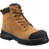 Carhartt Detroit Rugged Flex S3 6 Inch Zip Safety Boot wheat (296) 37