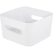 Smartstore Aufbewahrungsbox COMPACT SQUARE M weiß