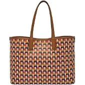 Fossil Shopper Williamson Tote Bag Purple Multi bunt