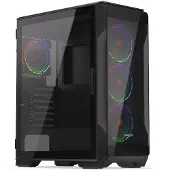Krux Heko ARGB Midi-Tower Gehäuse Schwarz