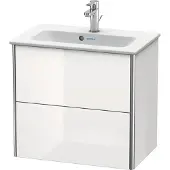 Duravit XSquare Waschtischunterbau Compact, wandhängend, 2 Schubkästen, 610x560x388mm, XS416501818