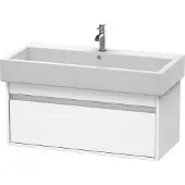 Duravit Waschtischunterschrank Ketho 95x44cm, we matt, 1 Auszug, wandhängend