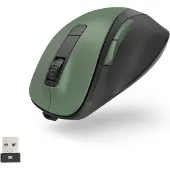 Hama ergonomische Maus "Optische 6 Tasten Funkmaus, ergonomisch, Rechtshänder, leise Tasten", grün (waldgrün), B:8,5cm H:4,2cm T:12cm, Computer-Mäuse, ergonomische Maus