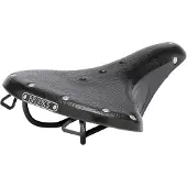 Brooks Saddle B68, Leather, Black black