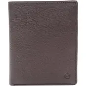 Esquire Leder Geldbörse Deer Cardsafe Wallet High Brown dunkelbraun