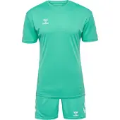 Hummel Herren Trikot Set hmlLogo Set 226151-6507 L - Atlantis - L