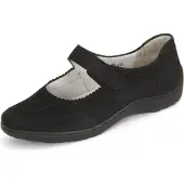Waldlaufer Henni Damenschuhe Slipper Schwarz, Schuhgröße:EUR 38.5 | UK 5.5