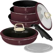 Berlinger Haus Kochtopfset BH-8254 Titanbeschichtung 9 Teile Bordau