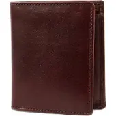 Leonhard heyden Leder Geldbörse Cambridge Combi Wallet Redbrown braun