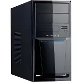 Linkworld 7271-23, Midi Tower, PC, Schwarz, 3.5", 176 mm, 387 mm