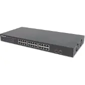 Intellinet 12-Port Gigabit Ethernet Switch m. 2 SFP-Ports