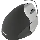 Hypertec VM3R, rechts, Vertikale Ausführung, Optisch, USB Typ-A, 2600 DPI, Schwarz, Silber